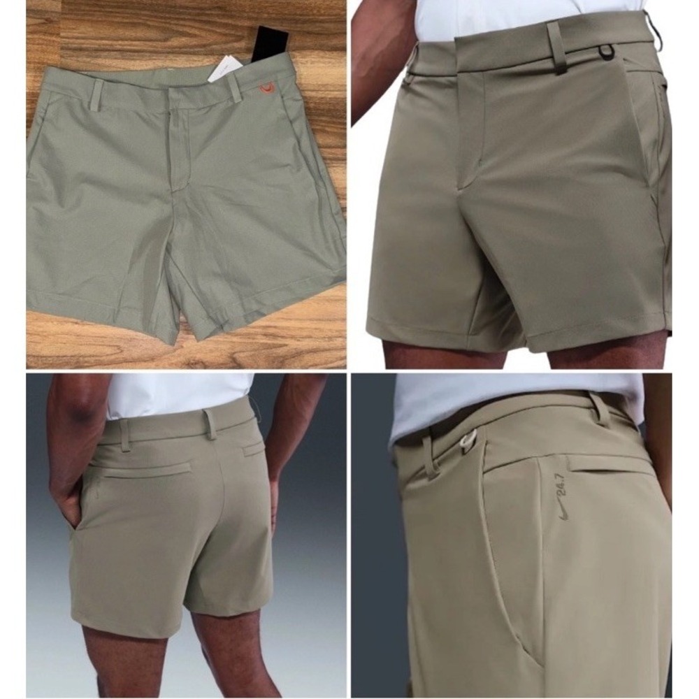 Nike 24.7 Perfect Stretch 6" Premium Golf Shorts Dri-FIT HQ6933-320 $95 size 40